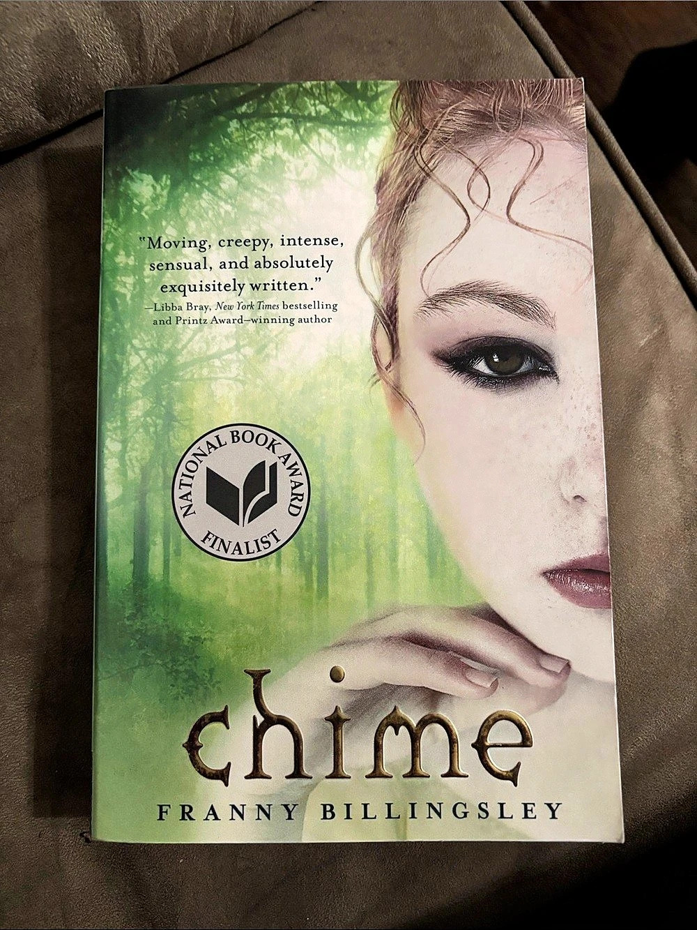 Speak Chime Paperback Book Green & Pink